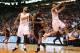PHOENIX, AZ - FEBRUARY 11: LeBron James #6 of the Miami Heat drives the ball past Markieff Morris #11 and Gerald Green #14 of the Phoenix Suns during the first half of the NBA game at US Airways Center on February 11, 2014 in Phoenix, Arizona. NOTE TO USER: User expressly acknowledges and agrees that, by downloading and or using this photograph, User is consenting to the terms and conditions of the Getty Images License Agreement. (Photo by Christian Petersen/Getty Images)