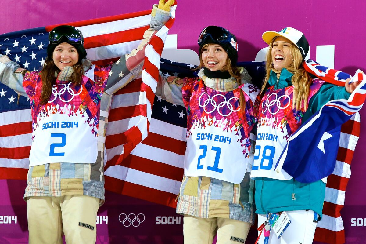 Women's Snowboarding Halfpipe Olympics 2014 Medal Winners and Final