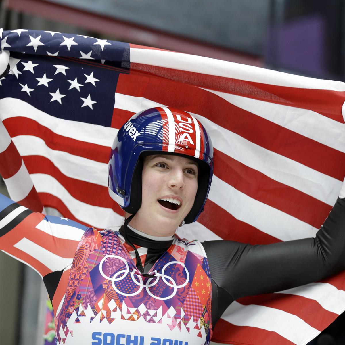 Erin Hamlin Is Key to US Luge Team Relay Medal After Historic
