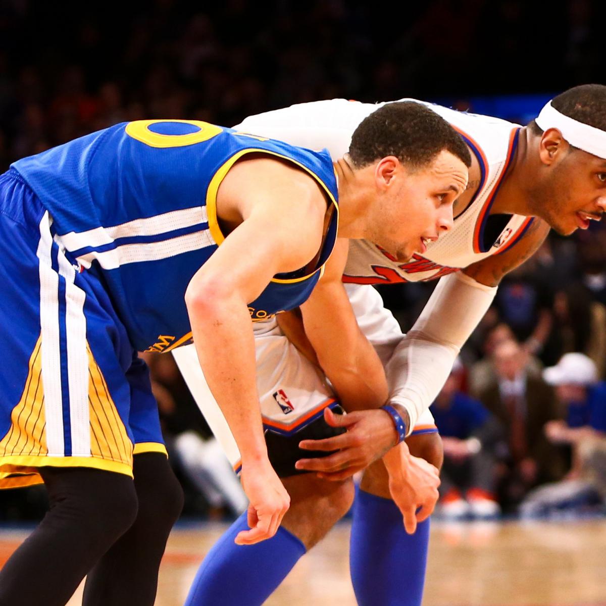 Golden State Warriors Are Perfect Dark Horse for Carmelo Anthony Trade