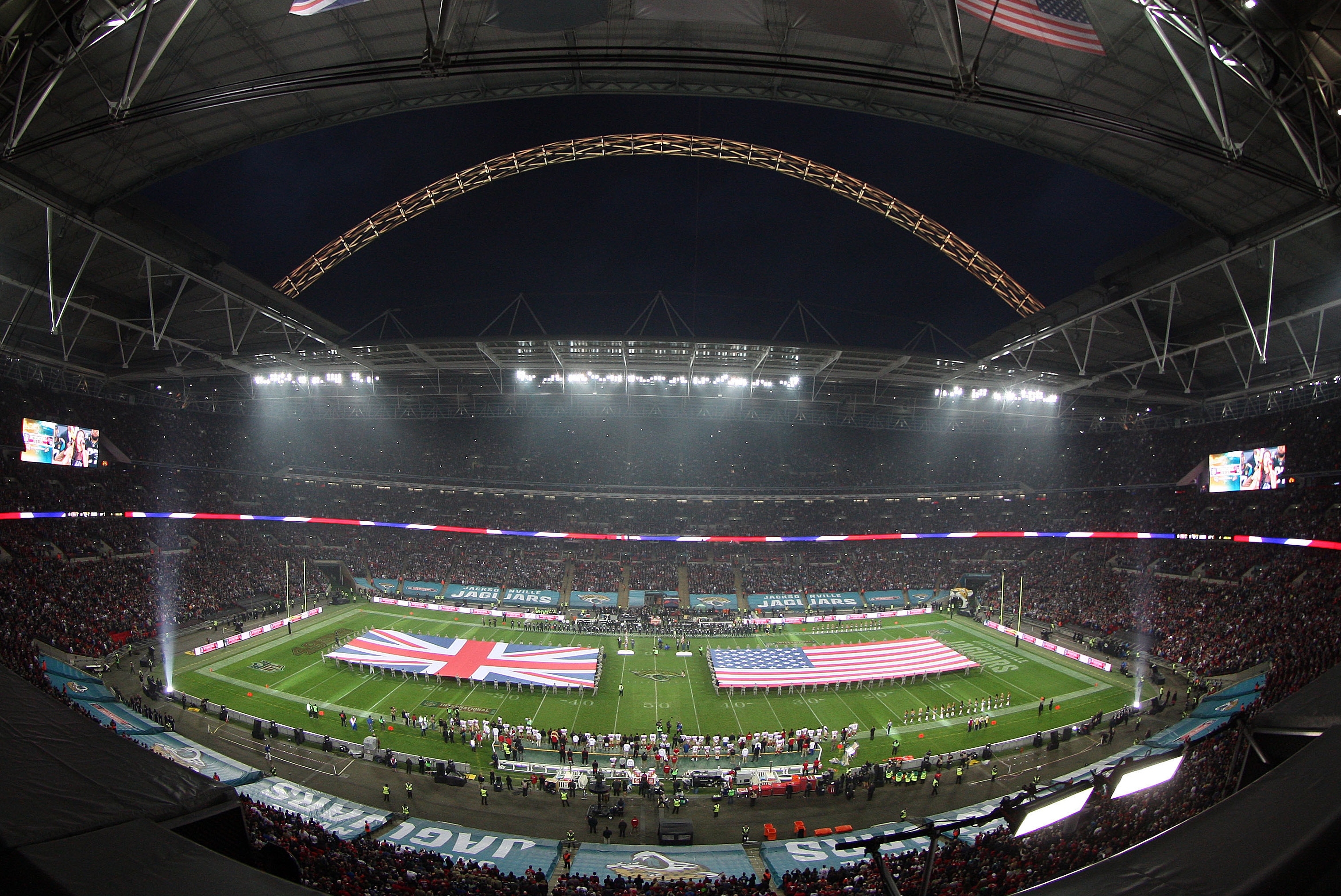 NFL in London: Jacksonville Jaguars Agree to Three New Games at Wembley -  Bloomberg