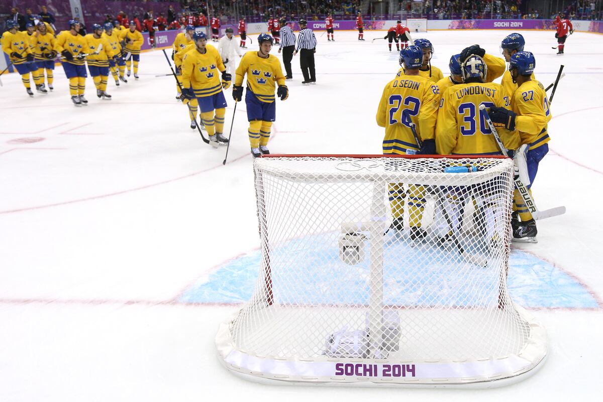 Sweden vs. Switzerland Olympic Hockey 2014 Live Score, Highlights and