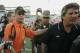 Gundy (left) and Leach (right) are just two coaches against the proposed defensive substitution rule.