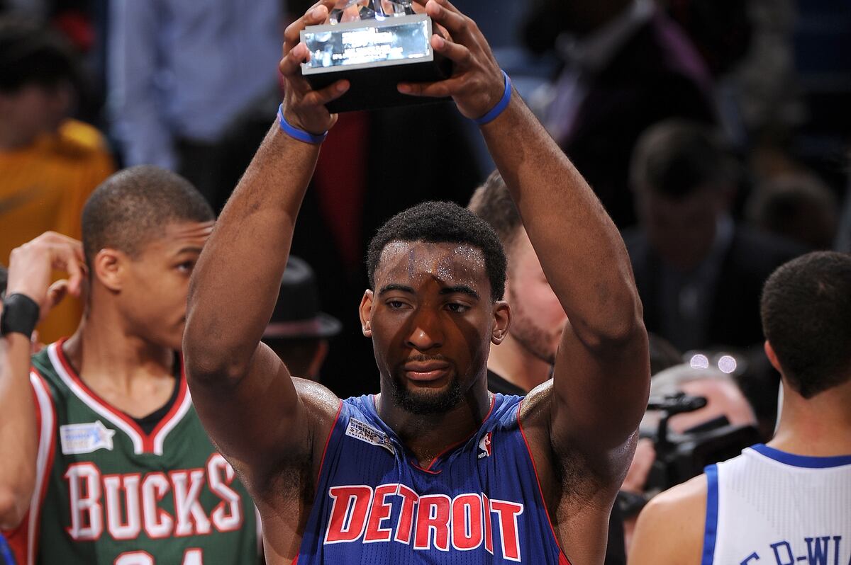 Rising Stars Challenge 2014 Andre Drummond Named MVP of AllStar Event