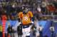 Denver Broncos quarterback Peyton Manning (18) watches against the Seattle Seahawks during the NFL Super Bowl XLVIII football game at MetLife Stadium Sunday, Feb. 2, 2014, in East Rutherford, N.J. The Seahawks won 43-8. (AP Photo/Paul Sancya)