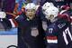 The Americans have reason to celebrate after an impressive win over Russia.