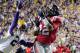 BATON ROUGE, LA - NOVEMBER 17: Donte Moncrief #12 of the Ole Miss Rebels catches a touchdown pass over Jalen Mills #28 and Tharold Simon #24 of the LSU Tigers during a game at Tiger Stadium on November 17, 2012 in Baton Rouge, Louisiana. (Photo by Stacy Revere/Getty Images)