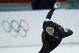 Heather Richardson of the U.S. competes in the women's 1,000-meter speedskating race at the Adler Arena Skating Center during the 2014 Winter Olympics in Sochi, Russia, Thursday, Feb. 13, 2014. (AP Photo/Pavel Golovkin)