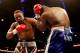 LONDON, ENGLAND - FEBRUARY 15: Dereck Chisora of Great Britain in action with Kevin Johnson of USA during their WBO and WBA International Heavyweight Championship bout at The Copper Box on February 15, 2014 in London, England. (Photo by Scott Heavey/Getty Images)