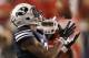 SALT LAKE CITY, UT - SEPTEMBER 15: Cody Hoffman #2 the BYU Cougars hauls in a pass to extend a late drive as the University of Utah Utes during the second half of an college football game September 15, 2012 at Rice Eccles Stadium in Salt Lake City, Utah. Utah beat BYU 24-21. (Photo by George Frey/Getty Images)