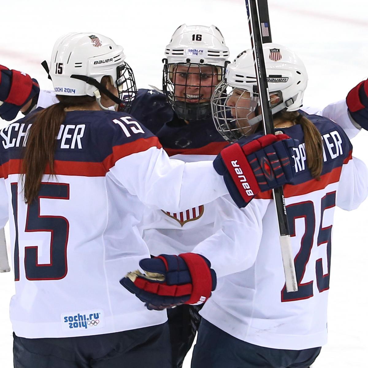 Olympic Hockey Schedule 2014: TV and Live Stream Info for Day 10