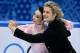 SOCHI, RUSSIA - FEBRUARY 16: Meryl Davis and Charlie White of the United States compete during the Figure Skating Ice Dance Short Dance on day 9 of the Sochi 2014 Winter Olympics at Iceberg Skating Palace on February 16, 2014 in Sochi, Russia. (Photo by Matthew Stockman/Getty Images)