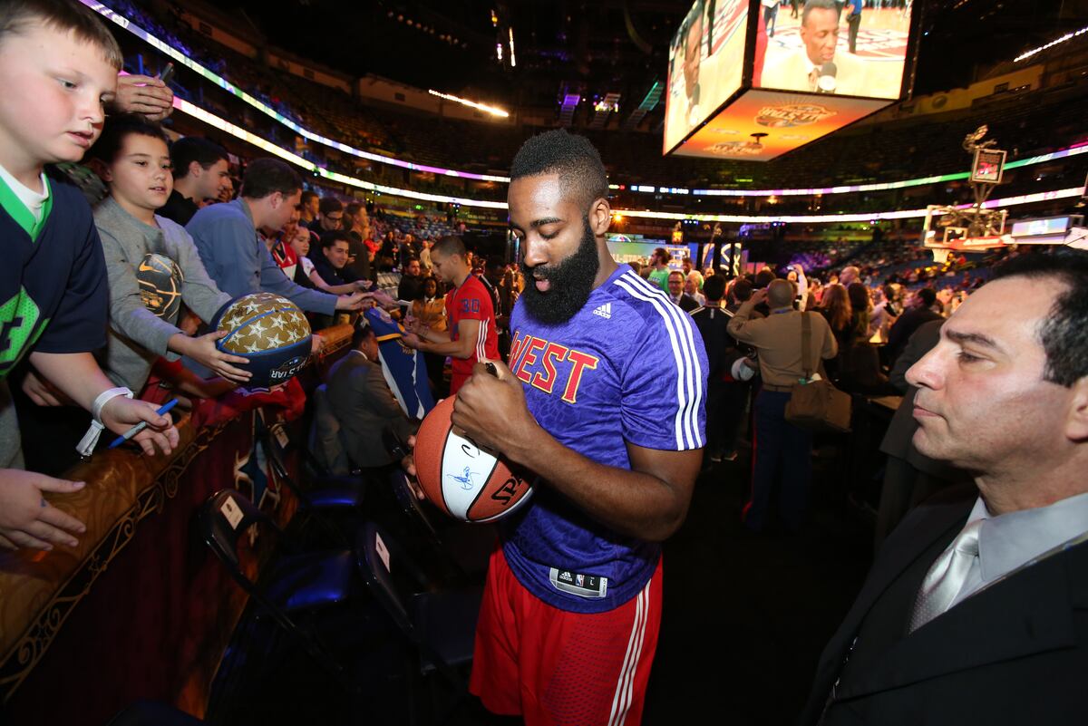 James Harden Calls Himself a Top10 NBA Player During 2014 AllStar