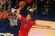 NEW ORLEANS, LA - FEBRUARY 16: Western Conference Blake Griffin #32 of the Los Angeles Clippers slam dunks the ball against the Eastern Conference during 2014 NBA All-Star game at the Smoothie King Center on February 16, 2014 in New Orleans, Louisiana. The East defeated the West 163-155. NOTE TO USER: User expressly acknowledges and agrees that, by downloading and or using this photograph, User is consenting to the terms and conditions of the Getty Images License Agreement. (Photo by Christian Petersen/Getty Images)