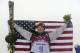 David Wise after claiming gold in the first-year men's freestyle skiing halfpipe.