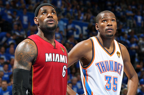 Kevin Durant vs LeBron James: as good as it gets