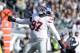 New York Giants' Linval Joseph is seen during the first half of an NFL football game against the Philadelphia Eagles on Sunday, Oct. 27, 2013 in Philadelphia. (AP Photo/Michael Perez)