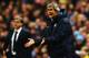 Man City manager Manuel Pellegrini was unhappy following their defeat against Barcelona.