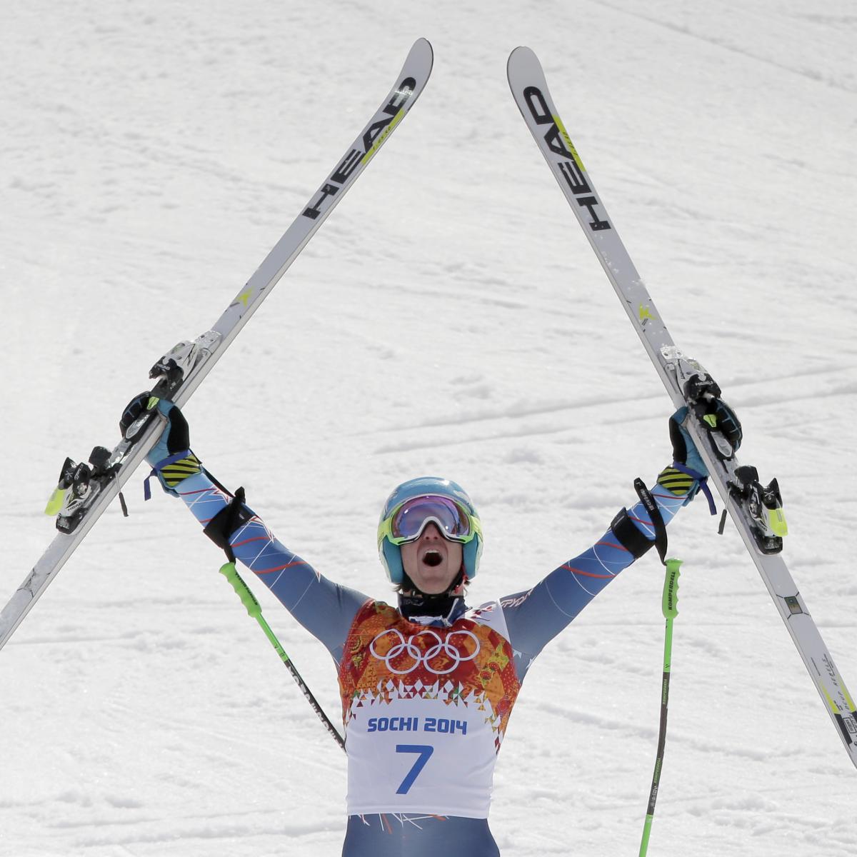 Olympic Alpine Skiing Giant Slalom Results 2014: Men's Medal Winners ...