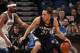 MINNEAPOLIS, MN - JANUARY 31: Tayshaun Prince #21 of the Memphis Grizzlies controls the ball against the Minnesota Timberwolves on January 31, 2014 at Target Center in Minneapolis, Minnesota. NOTE TO USER: User expressly acknowledges and agrees that, by downloading and or using this Photograph, user is consenting to the terms and conditions of the Getty Images License Agreement. Mandatory Copyright Notice: Copyright 2014 NBAE (Photo by David Sherman/NBAE via Getty Images)