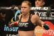 Dec 28, 2013; Las Vegas, NV, USA; Ronda Rousey in the cage for her UFC Women's Bantamweight Championship Bout against Miesha Tate (not pictured) at the MGM Grand Garden Arena. Rousey won. Mandatory Credit: Jayne Kamin-Oncea-USA TODAY Sports