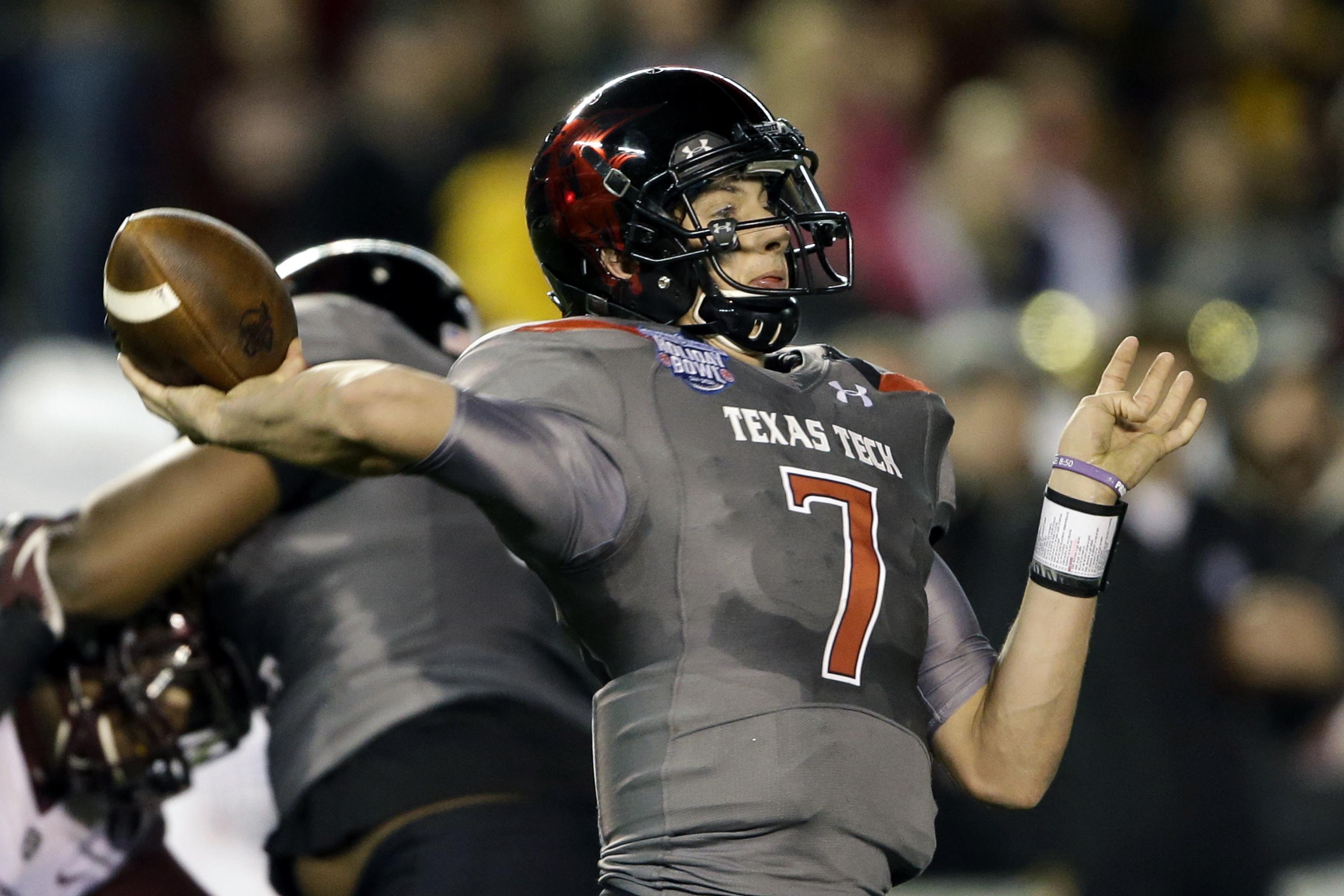 Former TTU QB Davis Webb heading to University of California