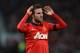 MANCHESTER, ENGLAND - FEBRUARY 09: Juan Mata of Manchester United reacts during the Barclays Premier League match between Manchester United and Fulham at Old Trafford on February 9, 2014 in Manchester, England. (Photo by Michael Regan/Getty Images)