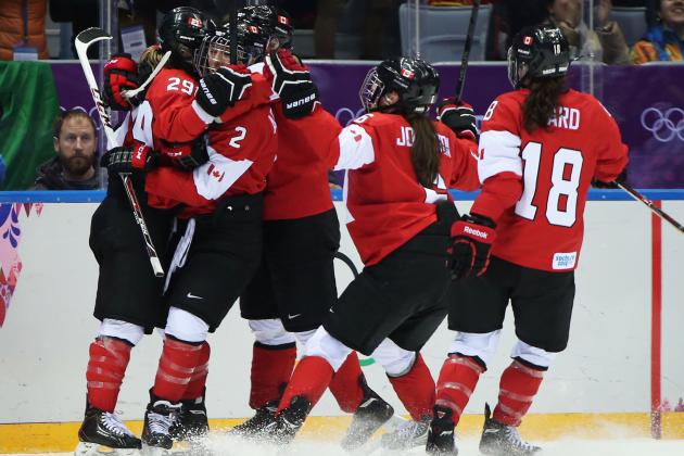 USA vs. Canada Olympic Women's Hockey 2014: Live Score, Highlights and Reaction