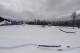 Feb 17, 2014; Krasnaya Polyana, RUSSIA; General view of the weather at the Snowboard cross course during the Sochi 2014 Olympic Winter Games at Rosa Khutor Extreme Park. Mandatory Credit: Guy Rhodes-USA TODAY Sports