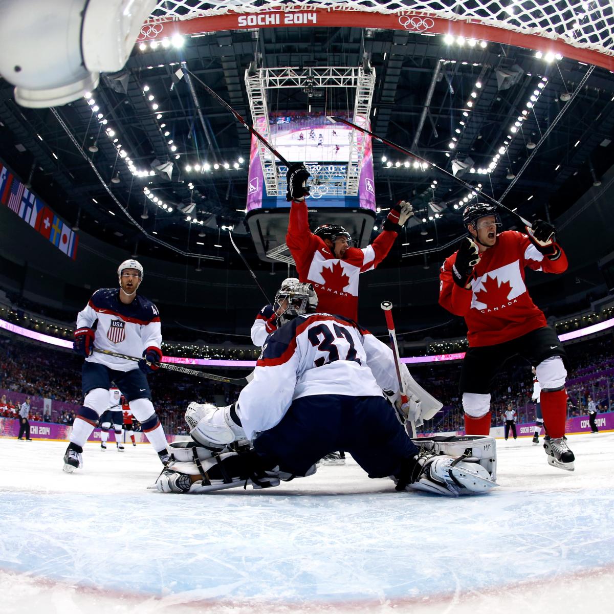 Team USA vs. Canada Olympic Hockey 2014: Final Grades ...