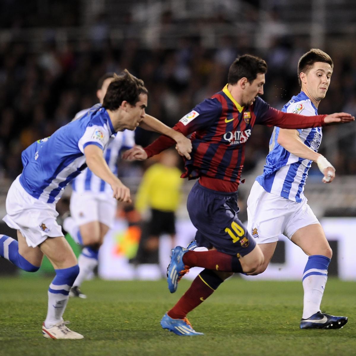 Real Sociedad vs. Barcelona: Date, Time, Live Stream, TV Info and Preview | Bleacher ...1200 x 1200