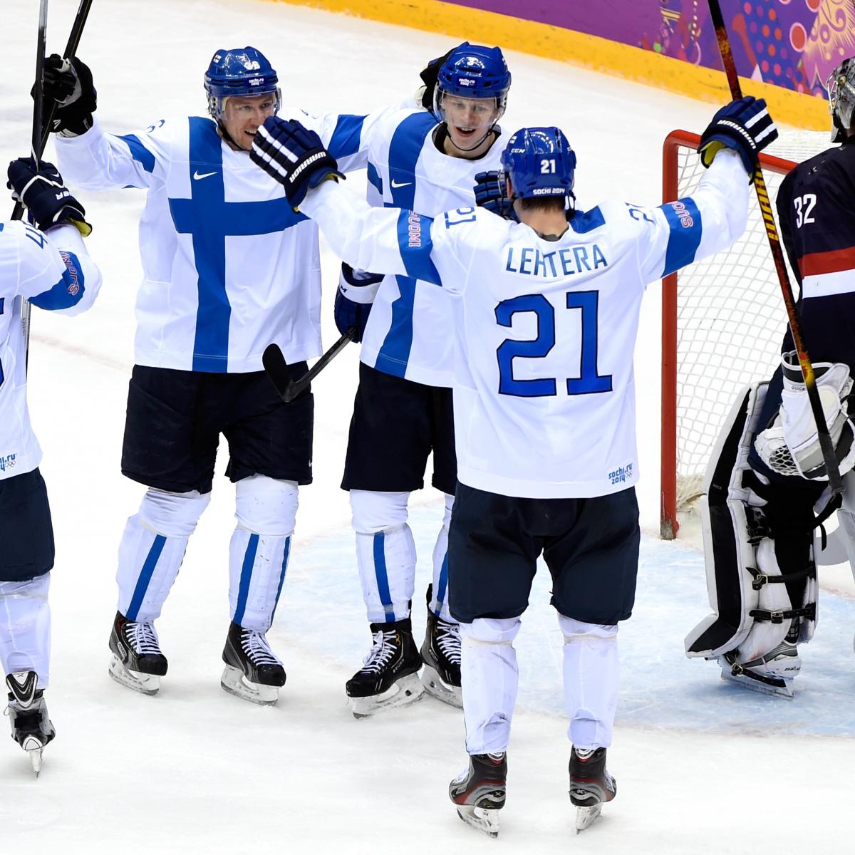 USA vs Finland Olympic Hockey 2014 Live Score, Highlights for Bronze