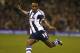 WEST BROMWICH, ENGLAND - JANUARY 01: Saido Berahino of West Browmwich Albion controls the ball during the Premier League match between West Bromwich Albion and Newcastle United at The Hawthorns on January 1, 2014 in West Bromwich, England. (Photo by David Rogers/Getty Images)