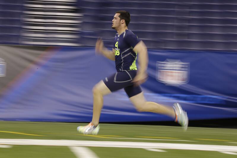 Derek Carr Combine Results And Instant Reaction Bleacher Report