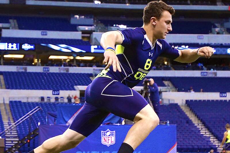 Johnny Manziel Combine Results And Instant Reaction Bleacher