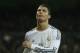 Real Madrid's Cristiano Ronaldo from Portugal gestures after missing a chance during a Copa del Rey soccer match between Real Madrid and Espanyol at the Santiago Bernabeu stadium in Madrid, Spain, Tuesday, Jan. 28, 2014. (AP Photo/Andres Kudacki)