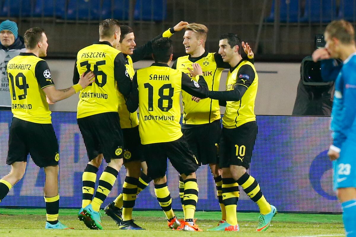 Zenit St. Petersburg vs. Borussia Dortmund Score, Grades ...