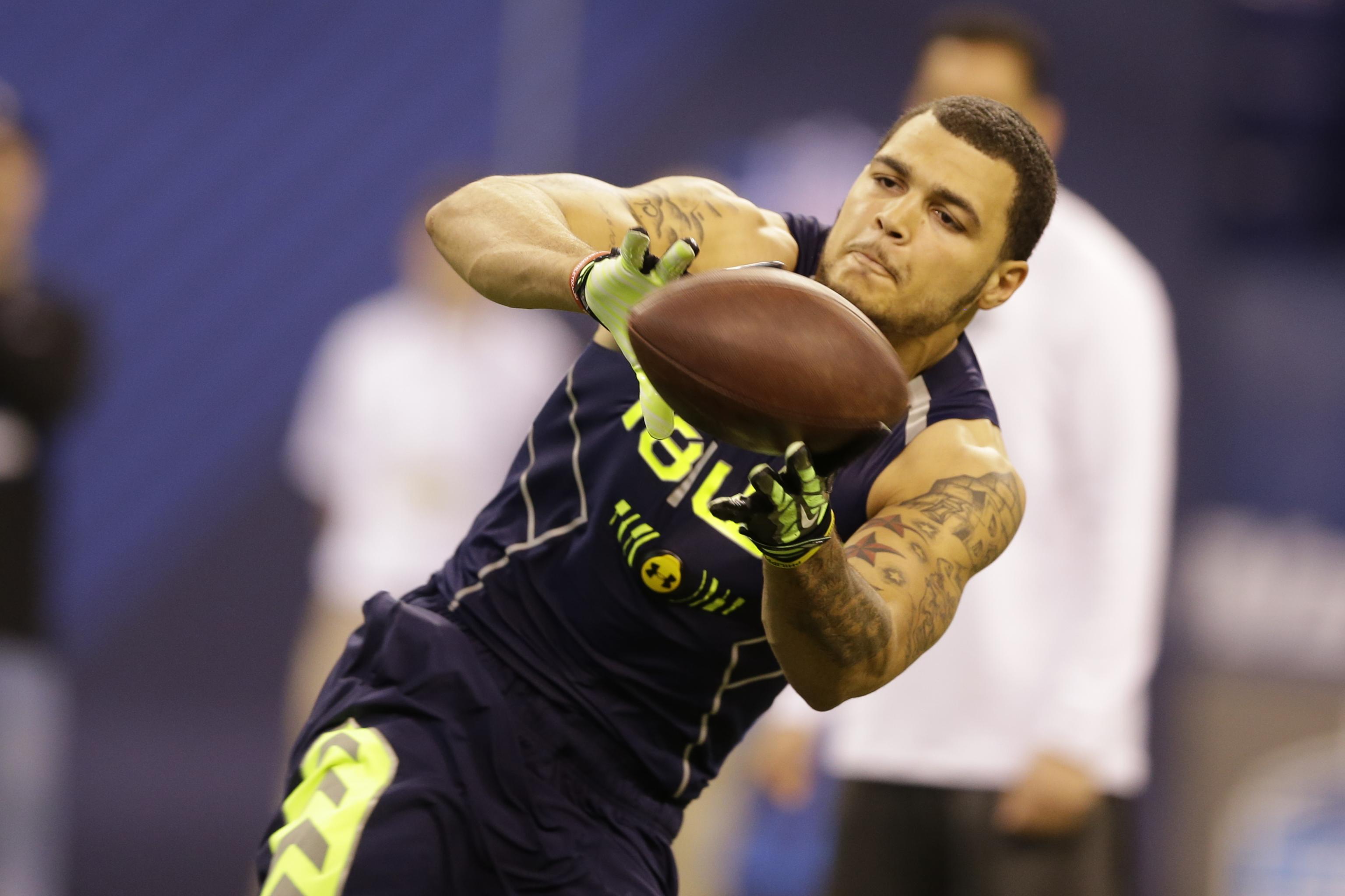 Mike Evans' Strong Combine Solidifies Him as No. 2 WR in 2014 NFL