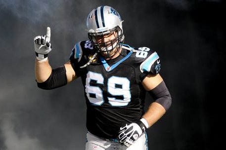 Carolina Panthers' veteran lineman Jordan Gross retires