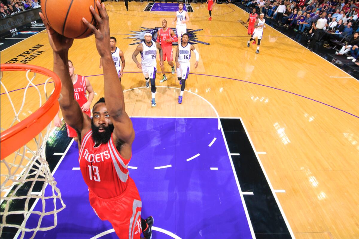 James Harden Drops 43 Points in 3 Quarters as Rockets Win Big over