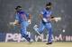 India’s Virat Kohli, right, and Ajinkya Rahane run between the wickets during the Asia Cup one-day international cricket tournament against Bangladesh in Fatullah, near Dhaka, Bangladesh, Wednesday, Feb. 26, 2014. India won by 6 wickets. (AP Photo/A.M. Ahad)