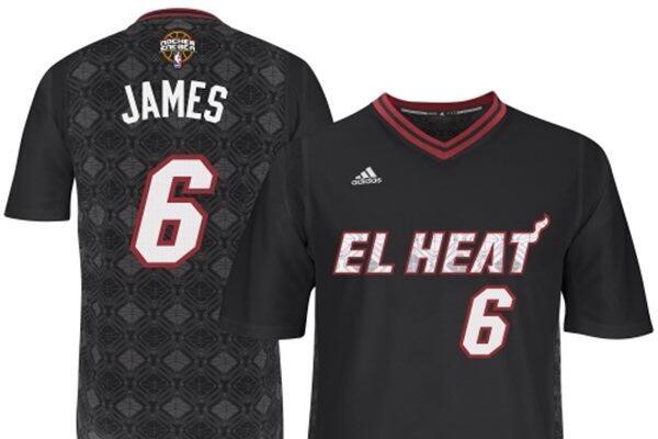 miami heat jersey with sleeves