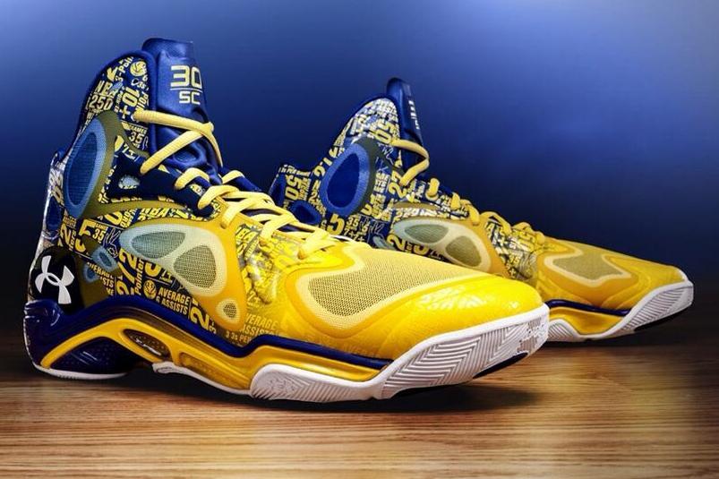 Stephen Curry to Wear Under Armour Shoes with Season Stats ...