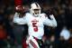 Dec 5, 2013; Cincinnati, OH, USA; Louisville Cardinals quarterback Teddy Bridgewater (5) throws a pass during the first quarter against the Cincinnati Bearcats at Nippert Stadium. Mandatory Credit: Andrew Weber-USA TODAY Sports