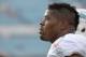 Miami Dolphins defensive end Cameron Wake (91) warms up prior to an NFL preseason football game against the Jacksonville Jaguars in Jacksonville, Fla., Friday, Aug. 9, 2013. (AP Photo/Phelan M. Ebenhack)