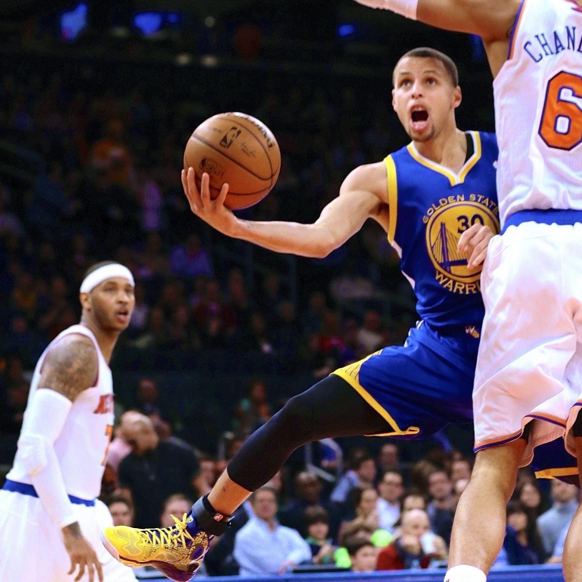 Golden State Warriors vs. New York Knicks Live Score and Analysis