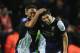 SOUTHAMPTON, ENGLAND - MARCH 01: Raheem Sterling (L) of Liverpool celebrates his goal with Luis Suarez during the Barclays Premier League match between Southampton and Liverpool at St Mary's Stadium on March 1, 2014 in Southampton, England. (Photo by David Cannon/Getty Images)