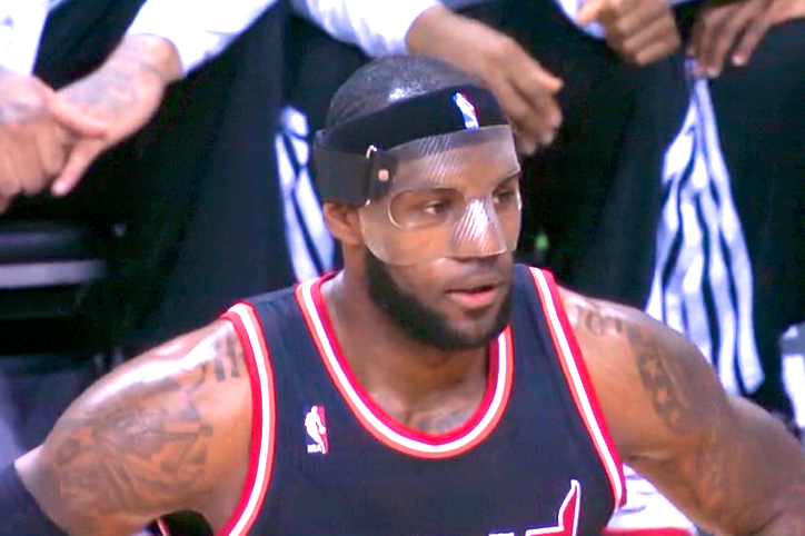 NBA Asks LeBron James to Stop Wearing Black Mask