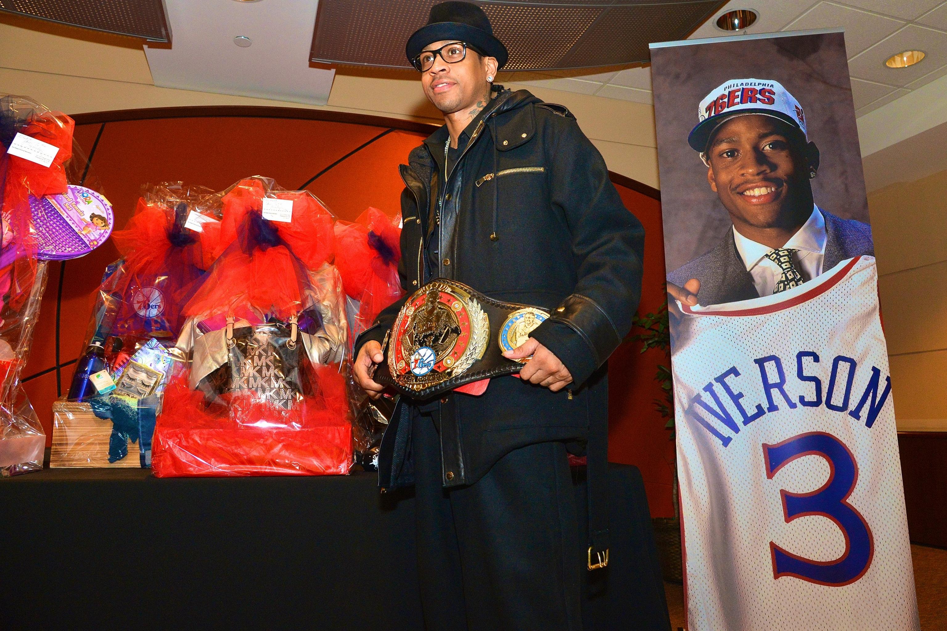 Sixers to honor Allen Iverson with jersey retirement - Sports