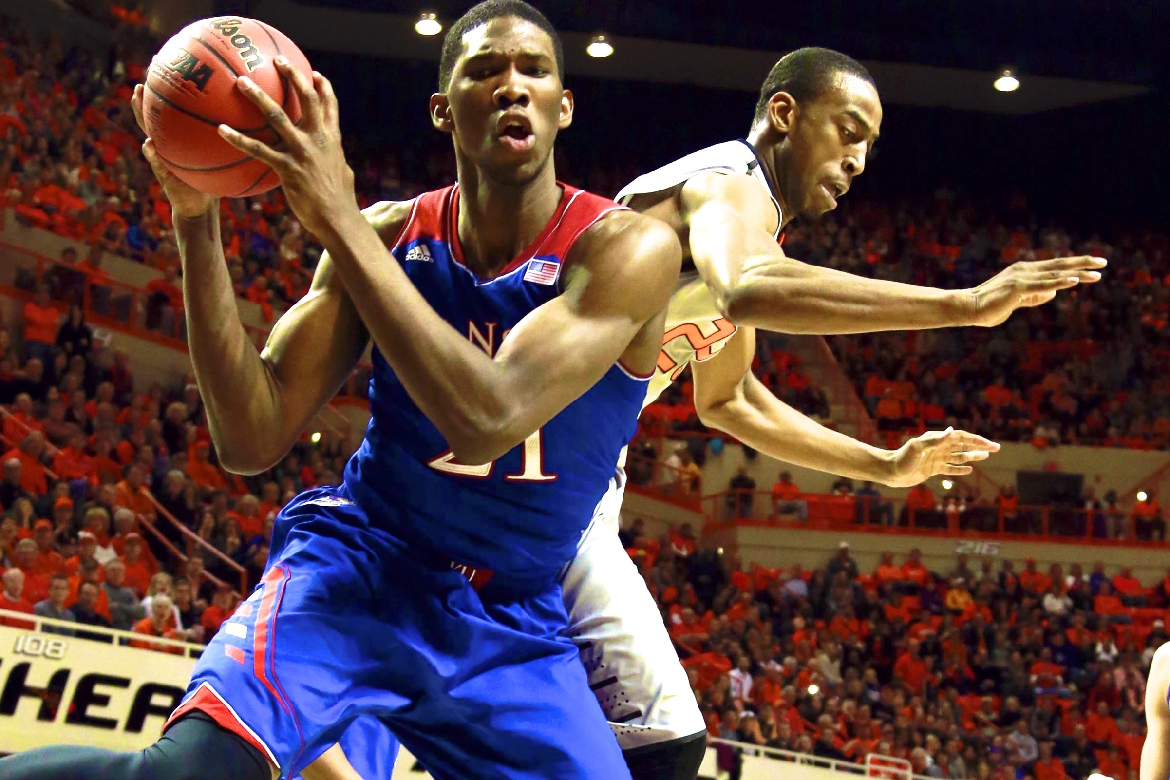 Kansas center Joel Embiid declares for 2014 NBA draft - Los Angeles Times